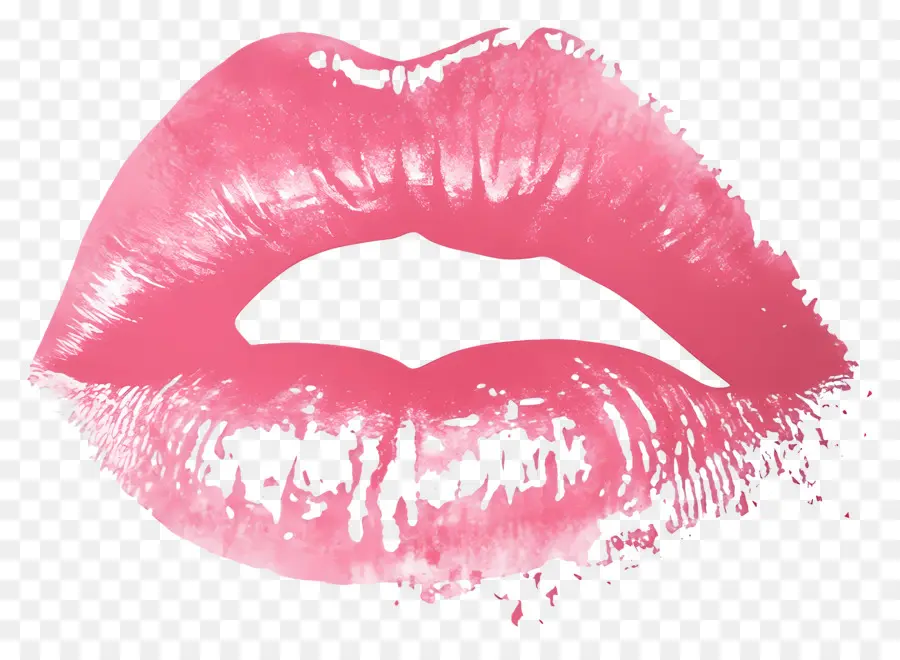 Mancha De Beso，Labios Rojos PNG