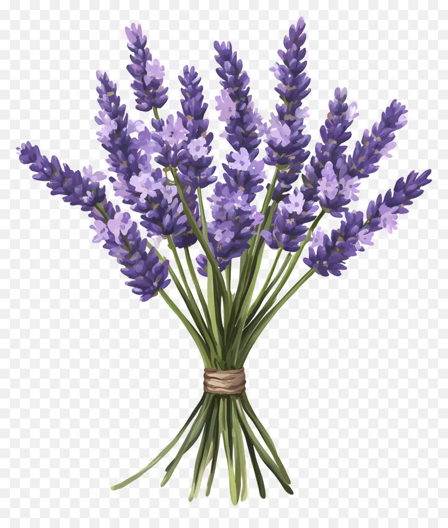 Ramo De Lavanda，Lavanda PNG