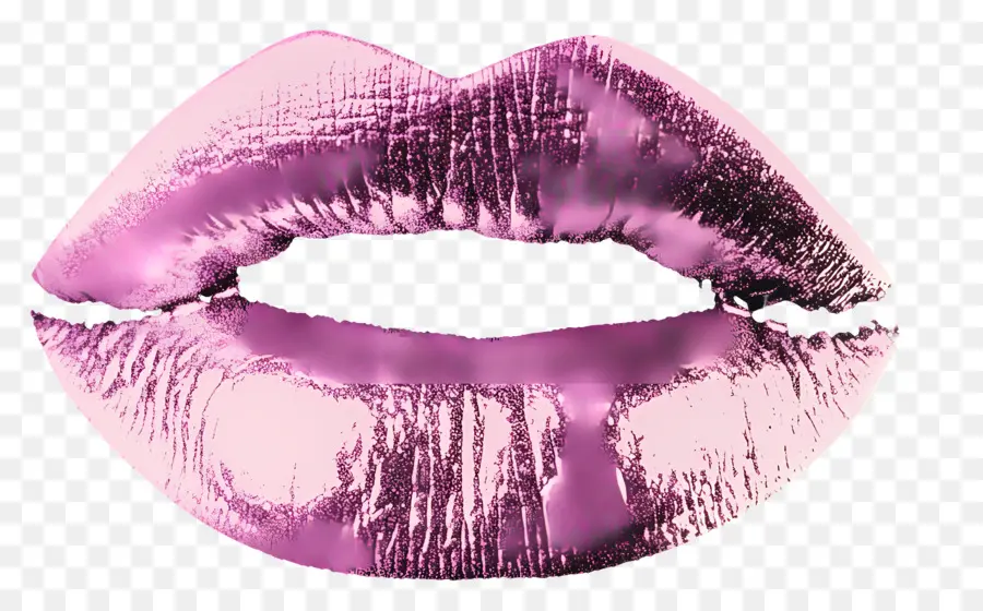 Marca De Beso，Labios Rosados PNG