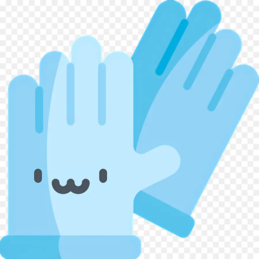 Guantes，Guantes Azules PNG