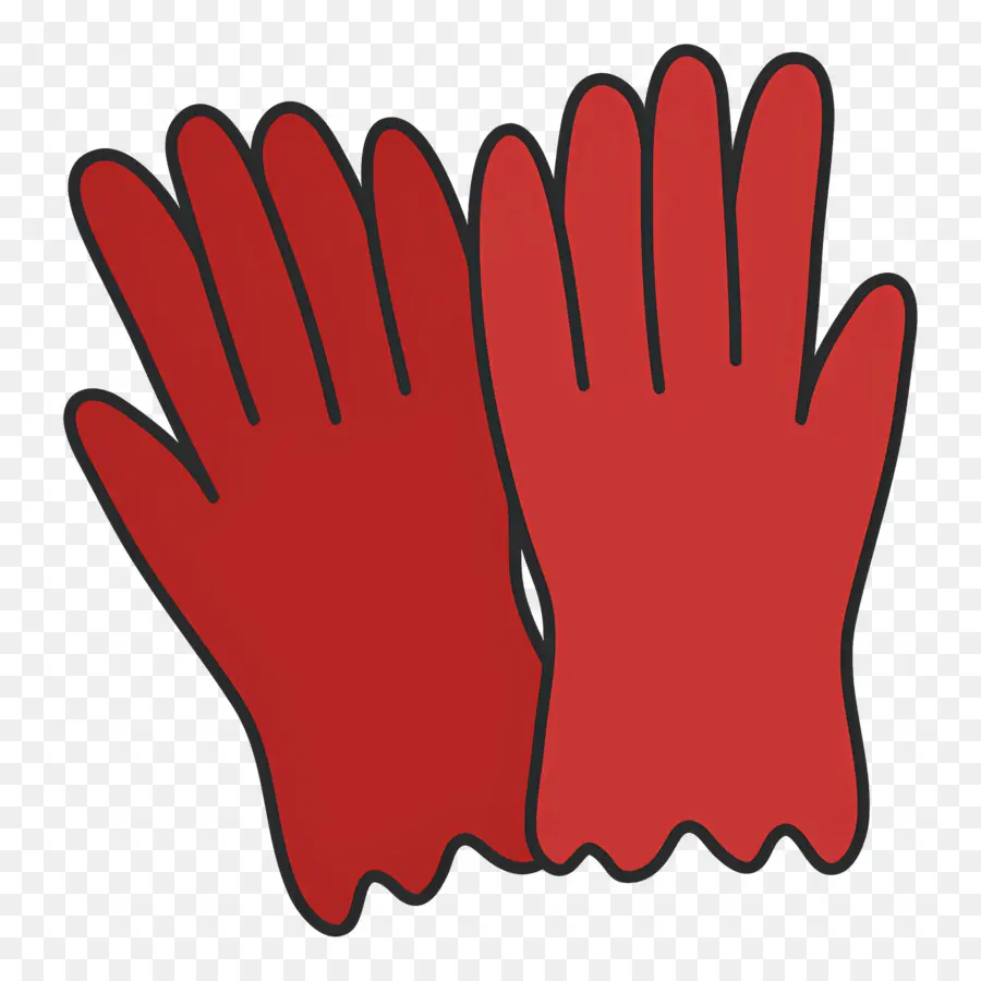 Guantes，Guantes Rojos PNG