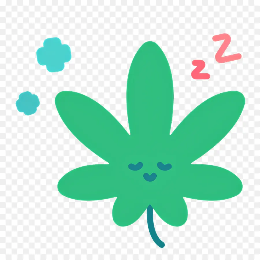 Hoja De Cannabis，Hoja Dormida PNG