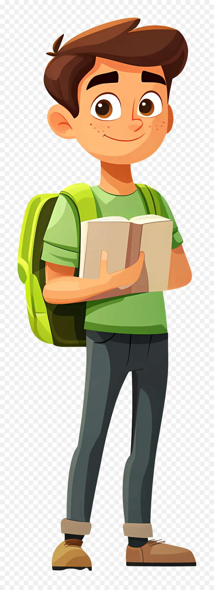 Estudiante Animado，Alumno PNG