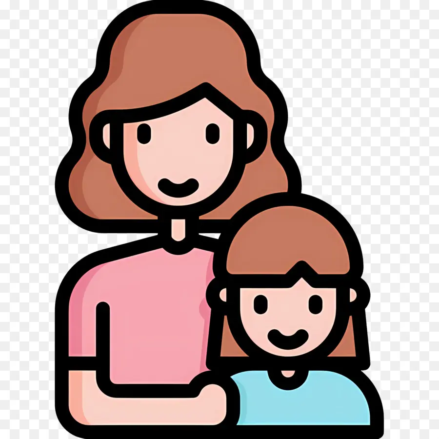 Madre E Hija，Madre E Hijo PNG