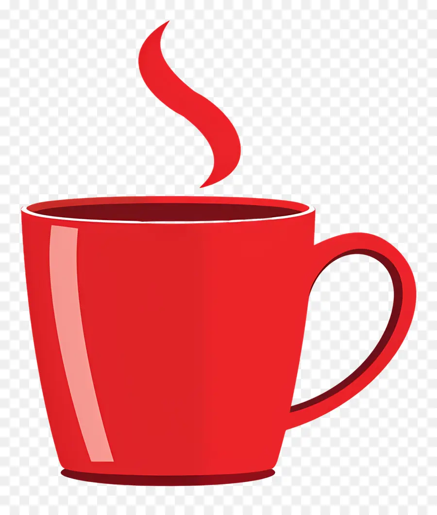 Taza De Cafe Roja，Copa Roja PNG