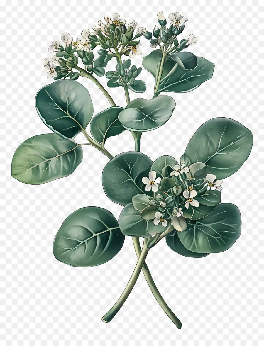 Hierba Floreciente Con Escorbuto，Planta PNG