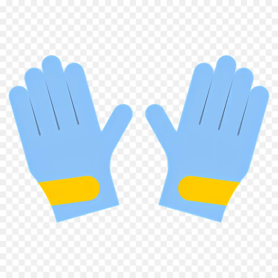 Guantes，Guantes Azules PNG