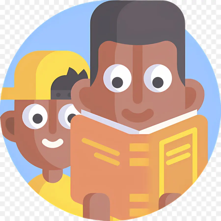 Padre E Hijo，Libro De Lectura PNG