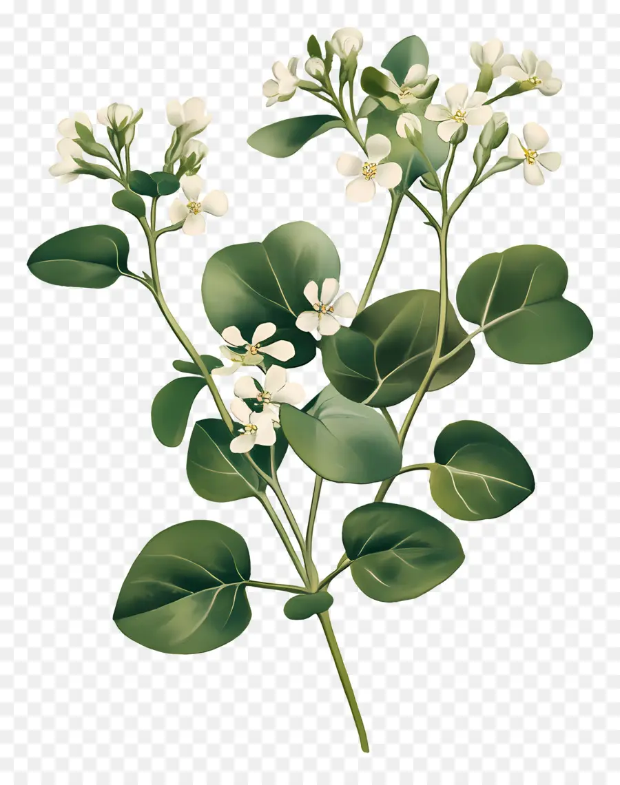 Hierba Floreciente Con Escorbuto，Planta PNG