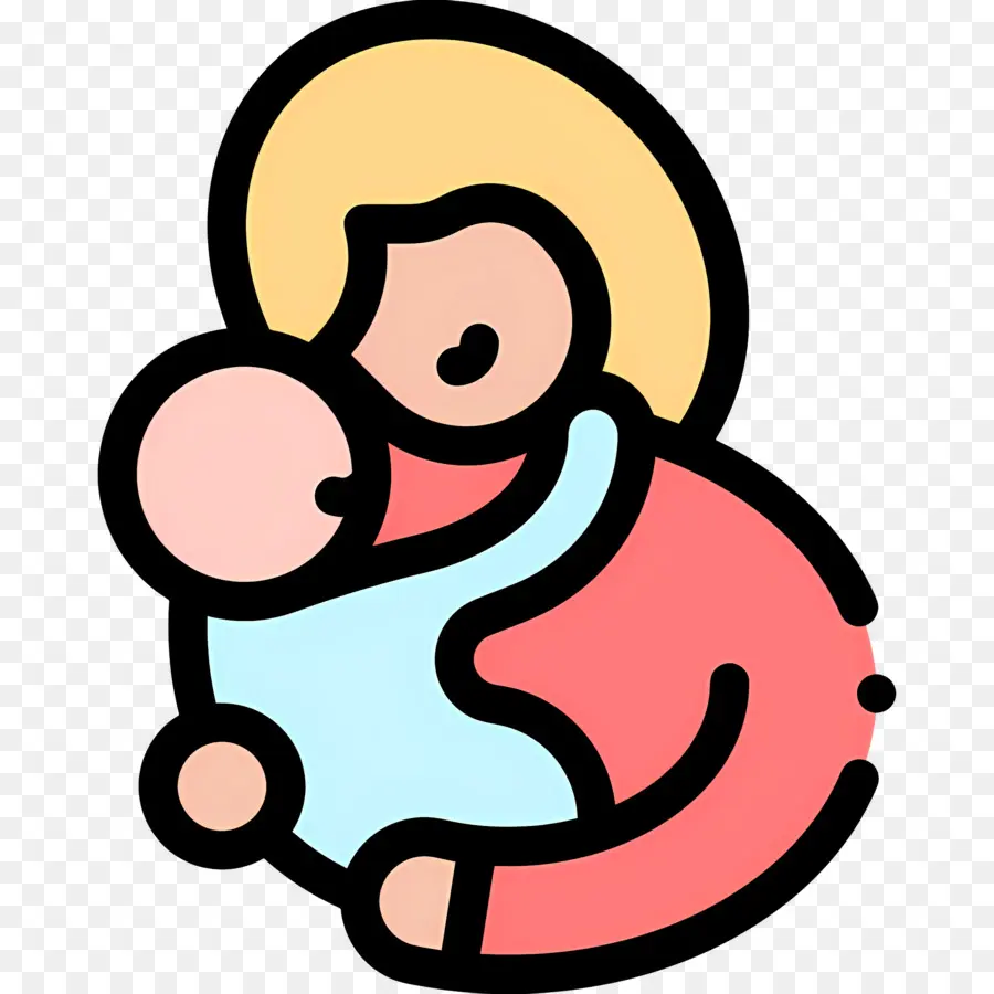 Madre Y Bebe，Crianza De Los Hijos PNG