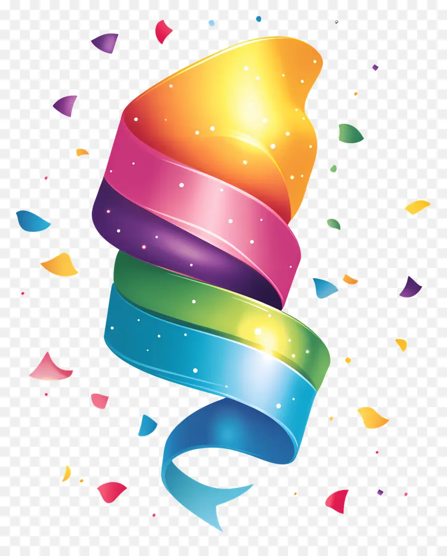 Cinta De Cumpleaños，Cinta Colorida PNG