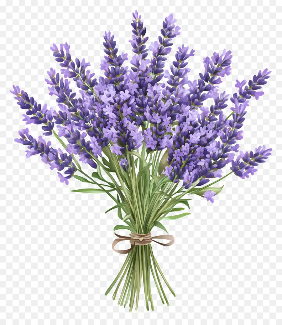 Ramo De Lavanda，Púrpura PNG