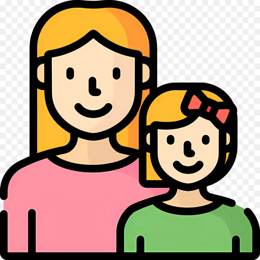 Madre E Hija，Madre E Hijo PNG