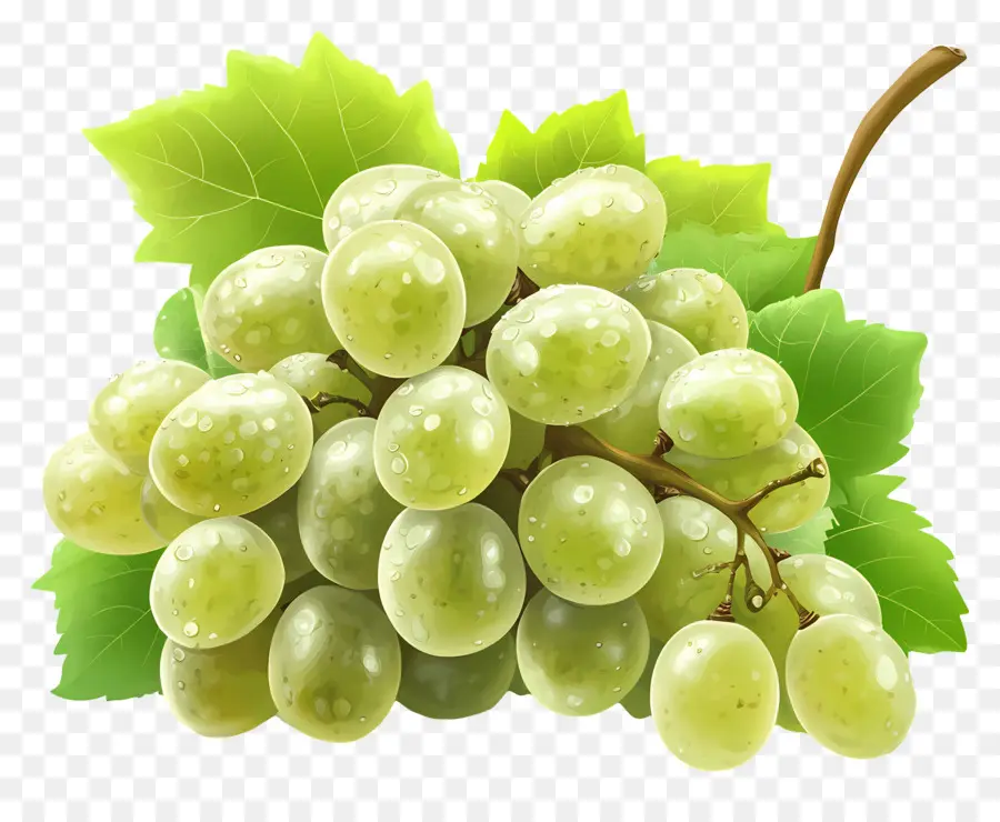 Uva Verde，Uvas PNG