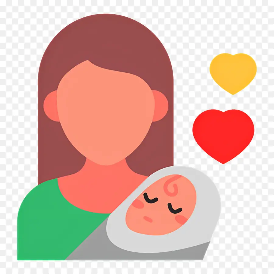 Madre Y Bebe，Madre Sosteniendo Al Bebé PNG