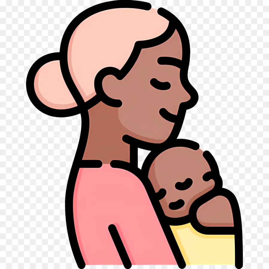 Madre Y Bebe，Crianza De Los Hijos PNG