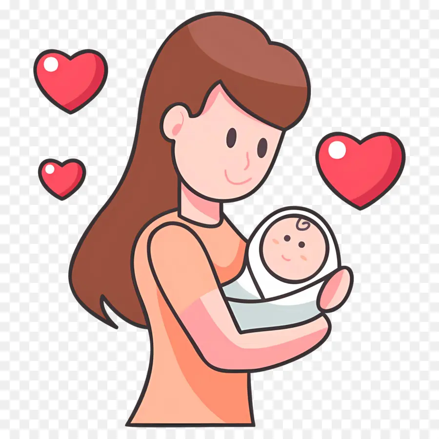 Madre Y Bebe，Amar PNG