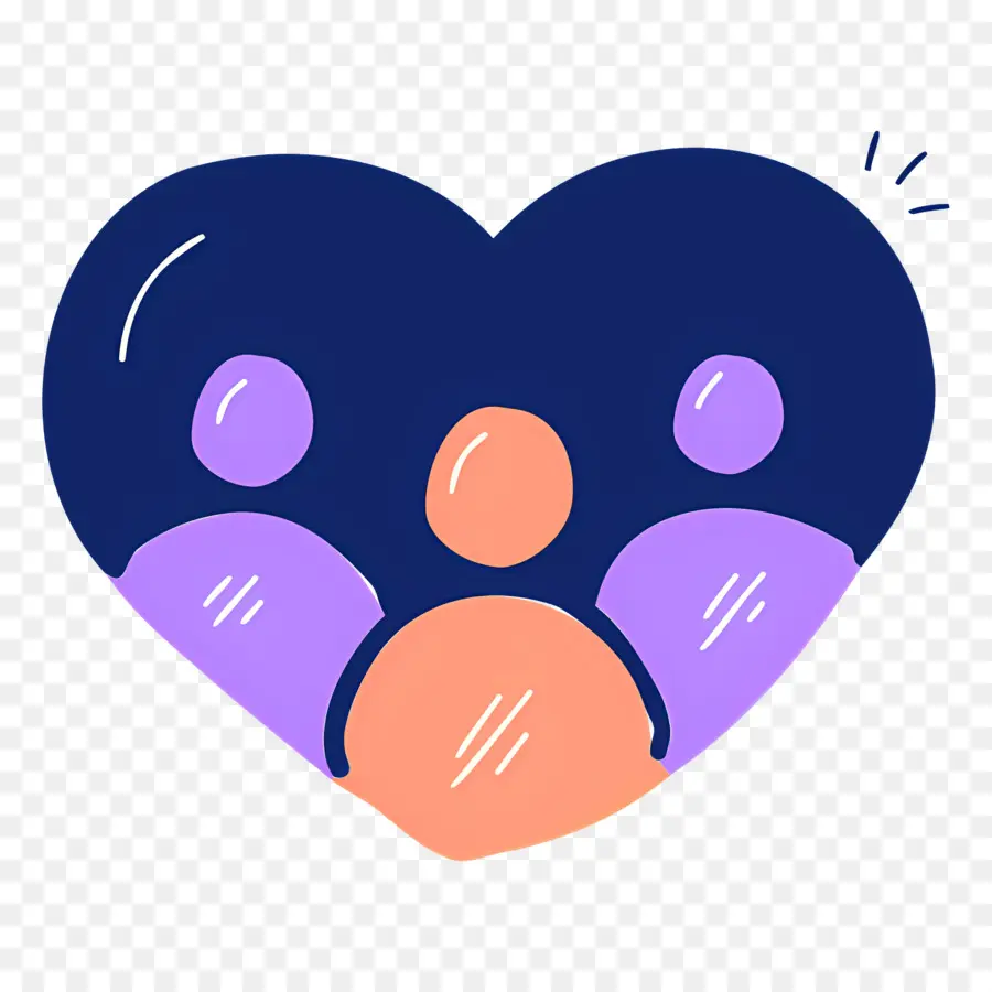 Familia，Corazón Con La Gente PNG