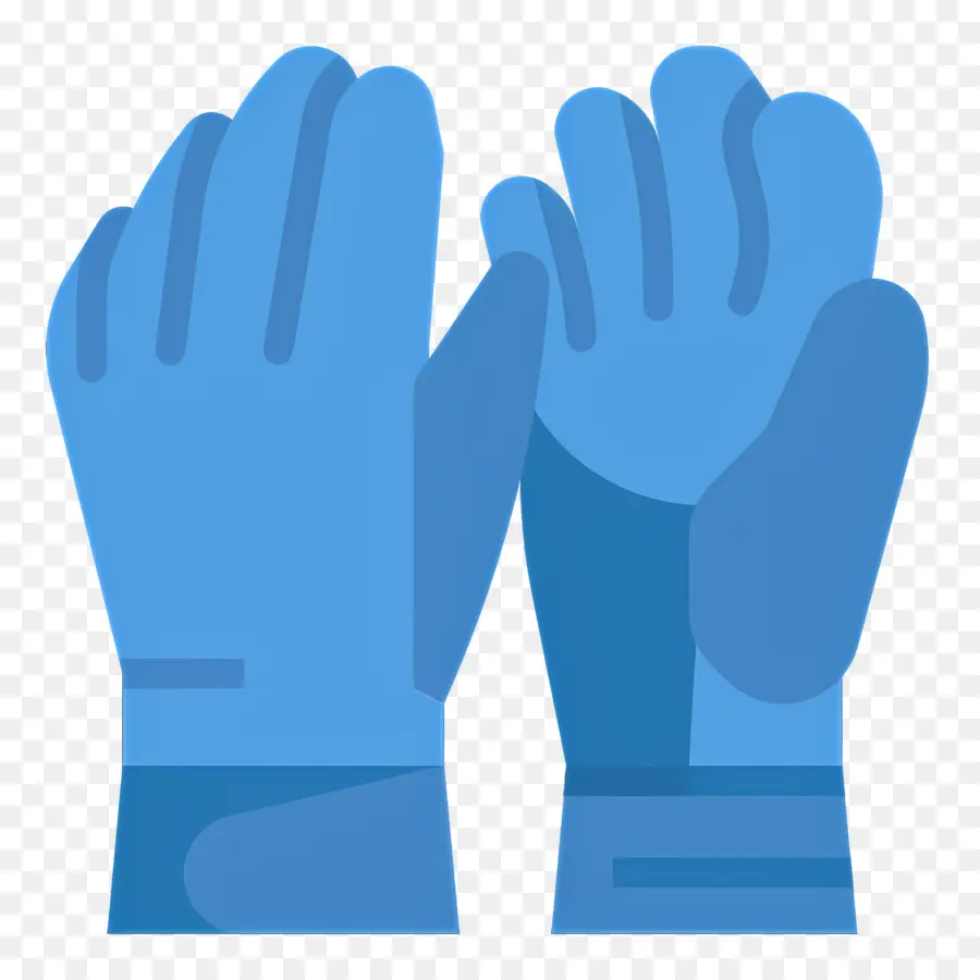 Guantes，Guantes Azules PNG