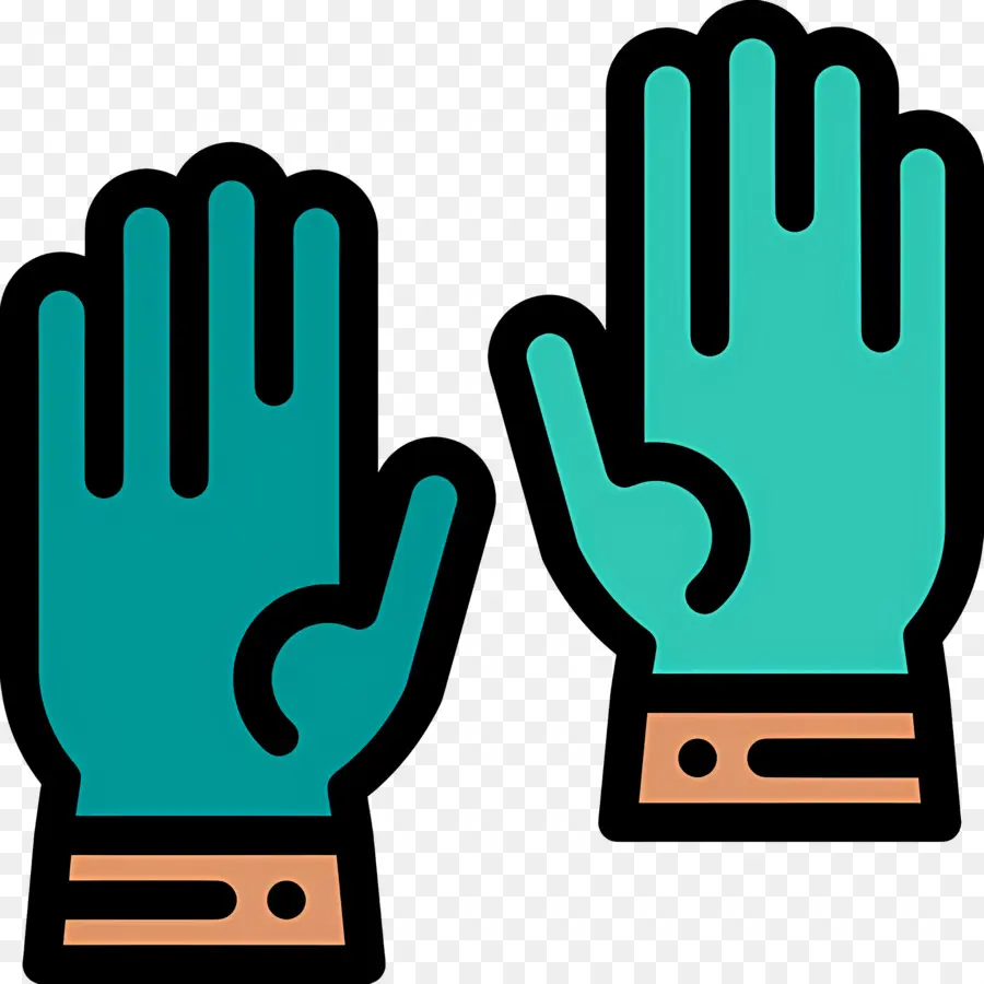 Guantes，Guantes Verdes PNG