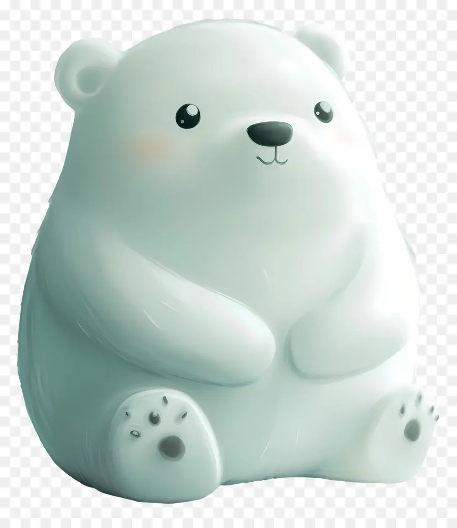 Oso De Hielo，Lindo Oso Polar PNG