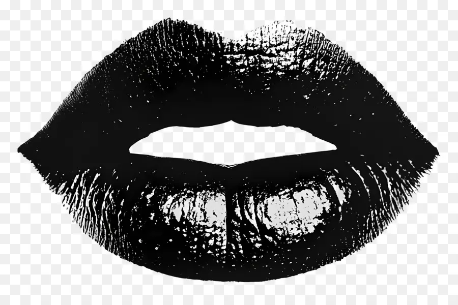 Mancha De Beso，Labios Negros PNG