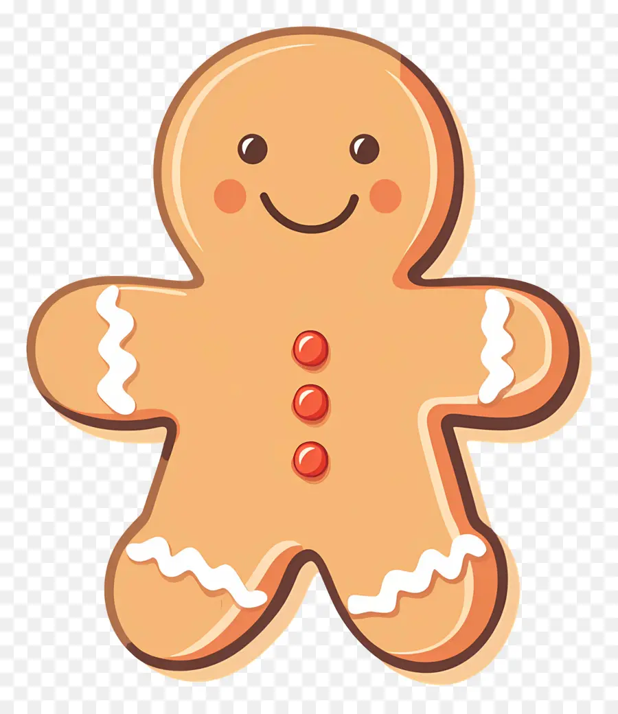 Hombre De Jengibre，Galleta PNG