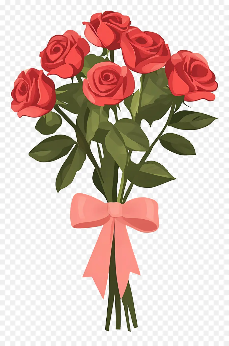 Ramo De Rosas，Rosas Rojas PNG