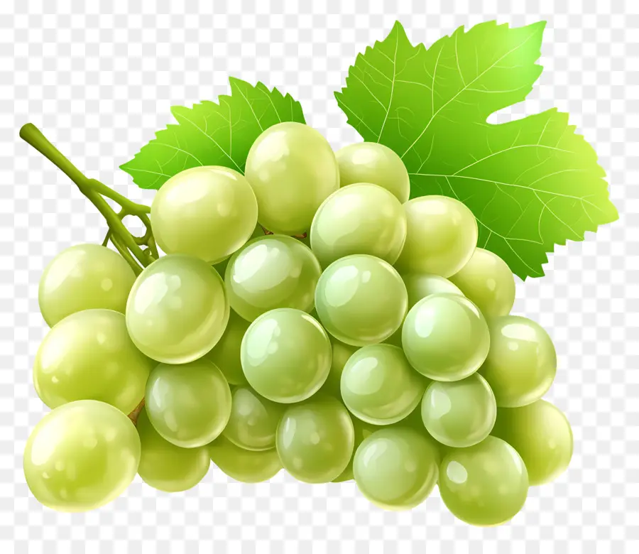 Uva Verde，Uvas PNG