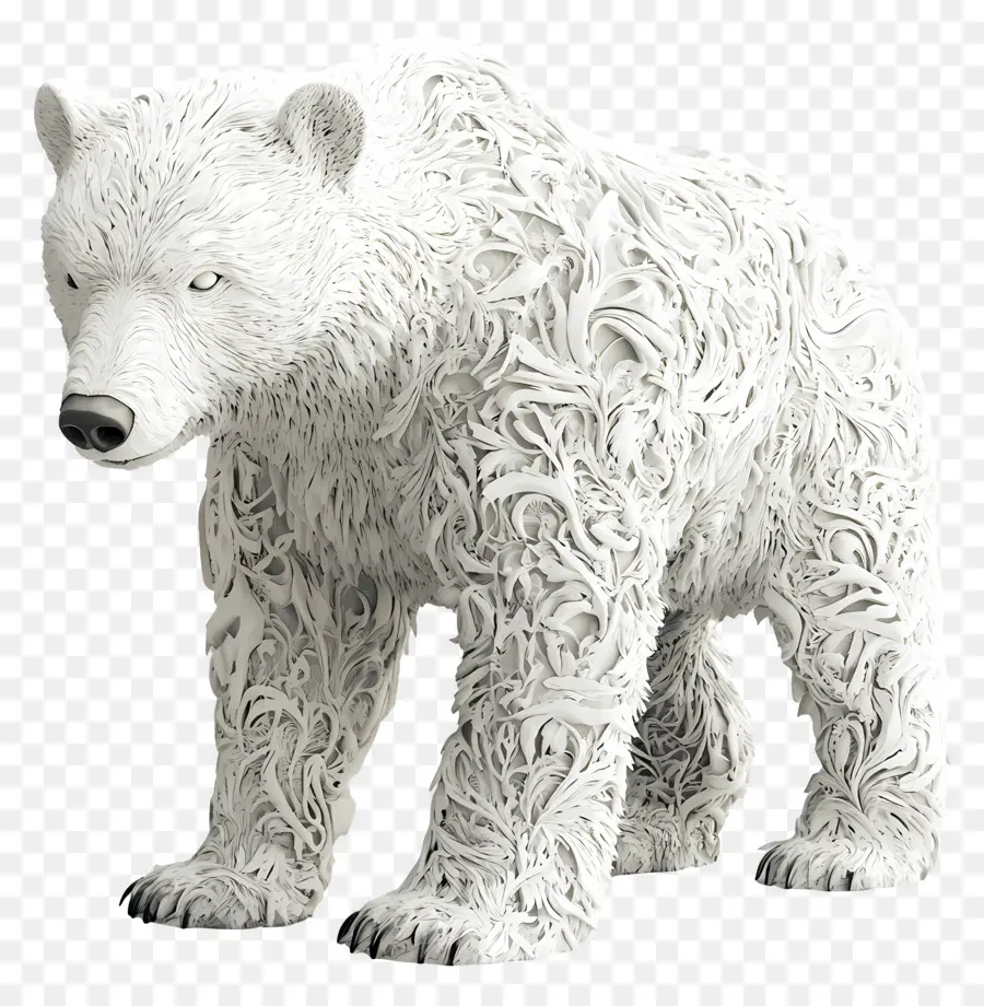 Oso De Hielo，Oso Polar PNG