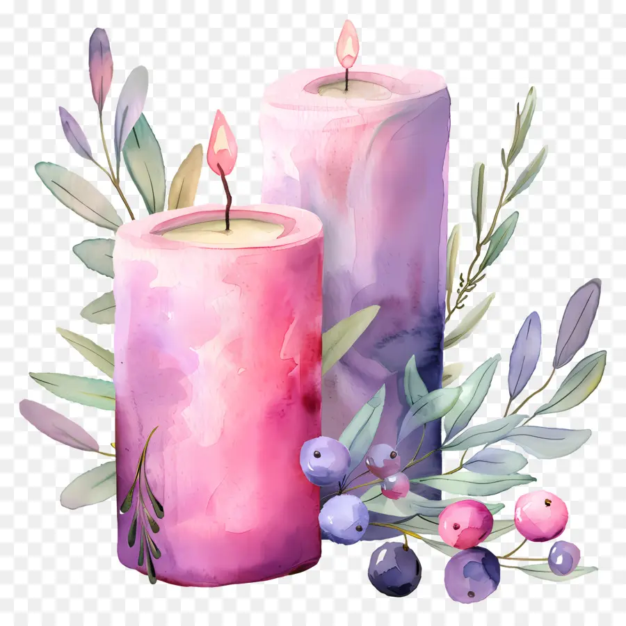 Velas De Adviento，Velas PNG