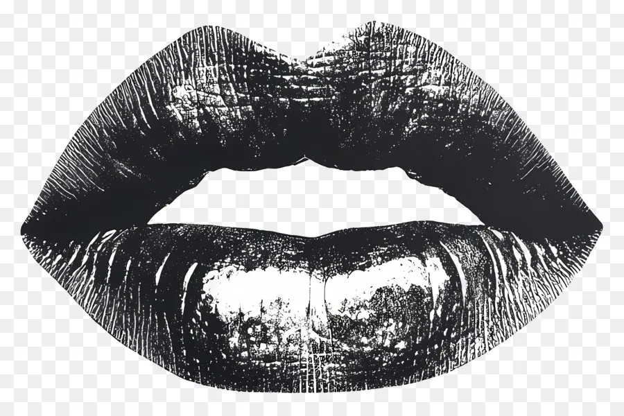 Mancha De Beso，Labios Negros PNG