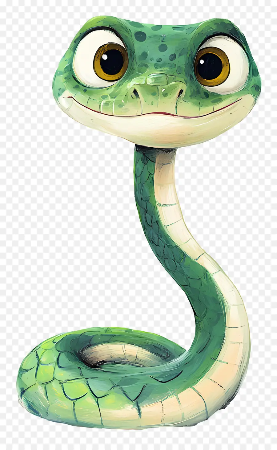 Linda Serpiente，Serpiente Verde PNG