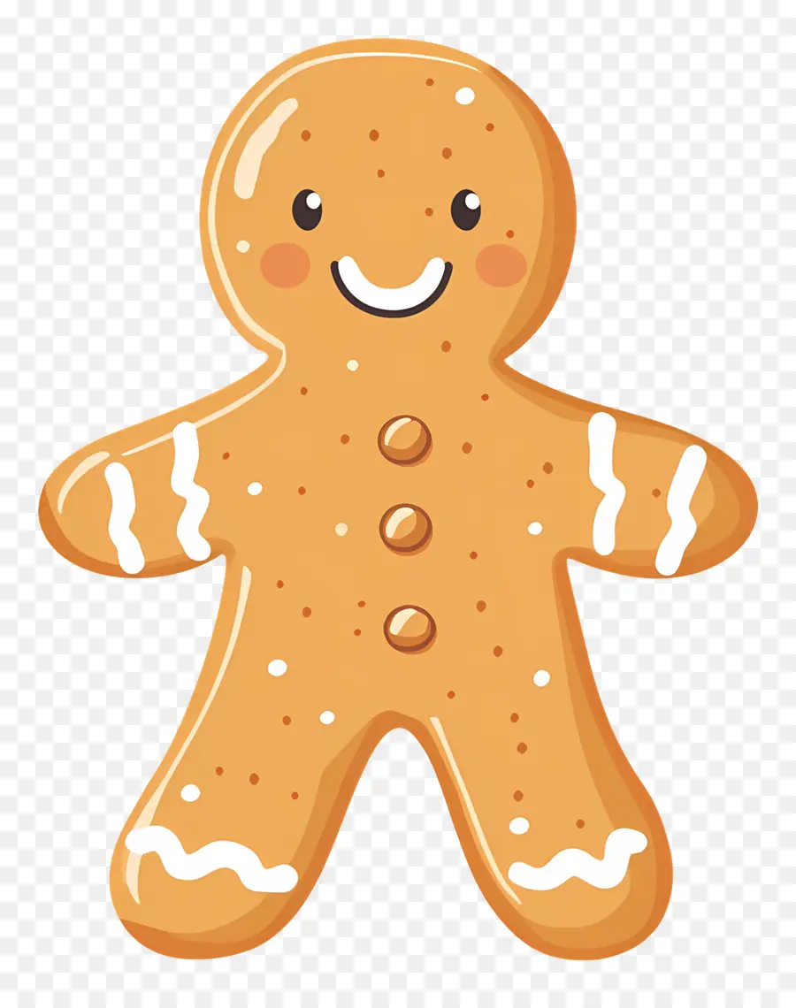 Hombre De Jengibre，Galleta PNG