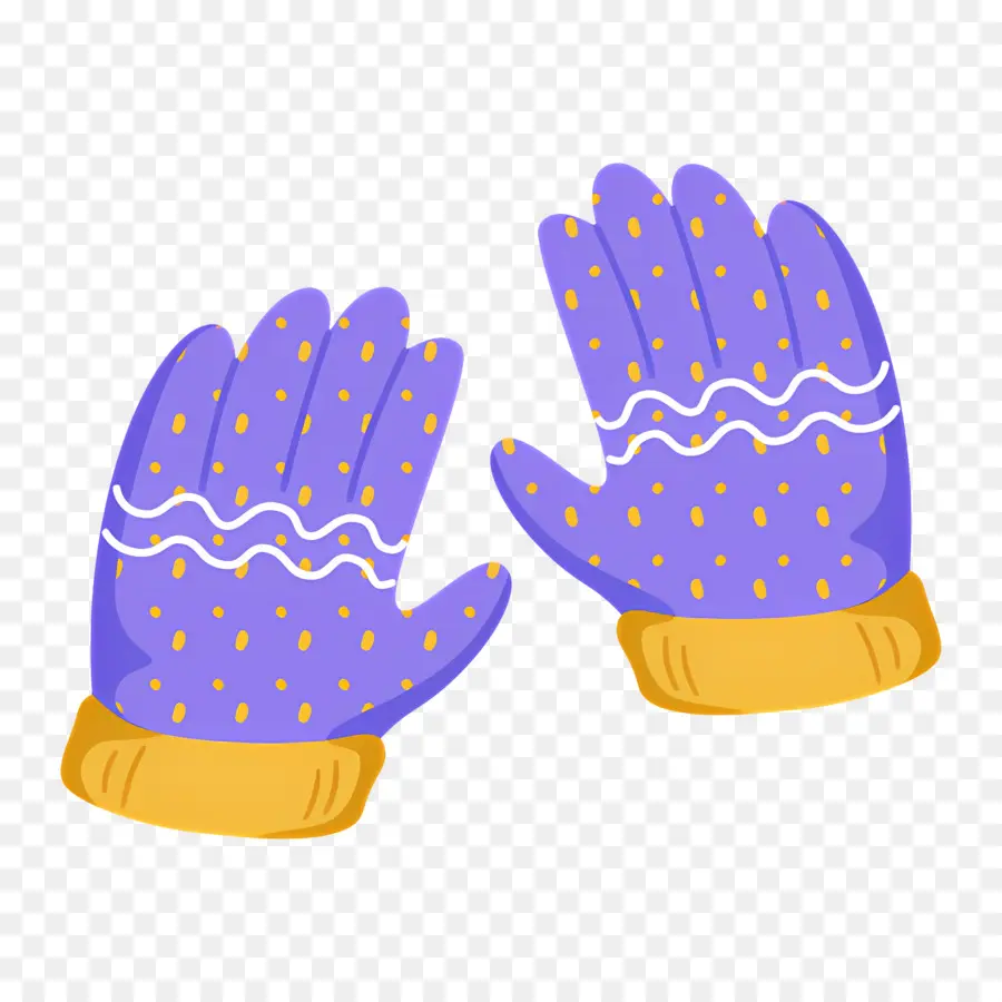 Guantes，Guantes Morados PNG