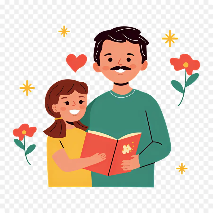 Padre E Hija，Lectura PNG