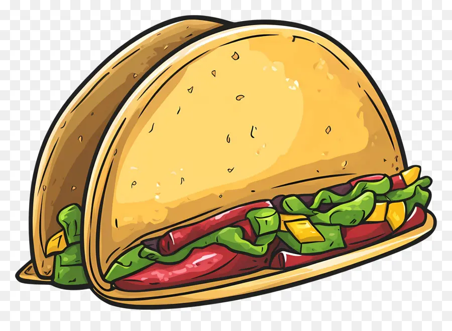 Tacos，Lechuga PNG