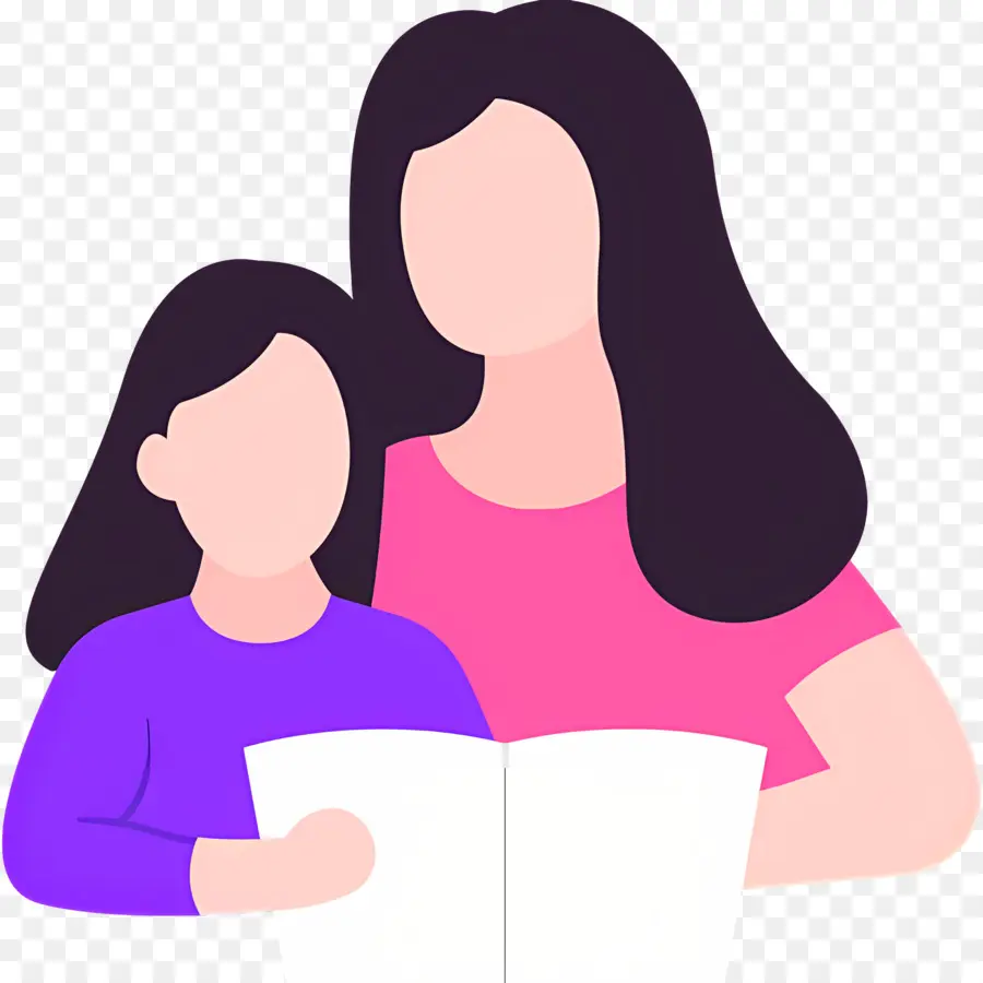 Madre E Hija，Madre E Hijo PNG