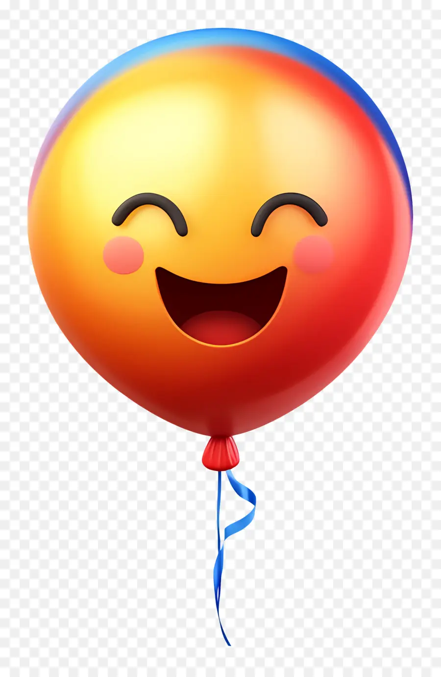 Cumpleaños Emoji，Globo Sonriente PNG