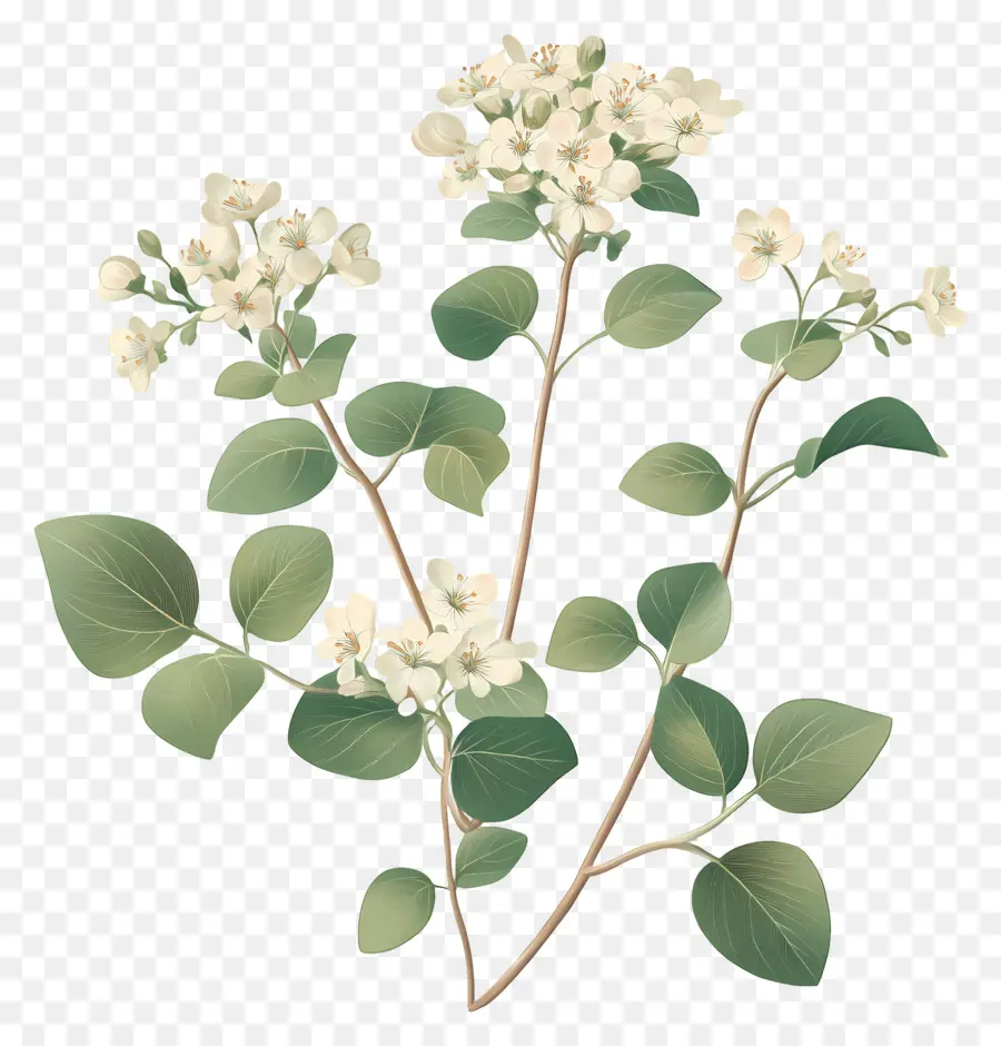 Hierba Floreciente Con Escorbuto，Planta PNG