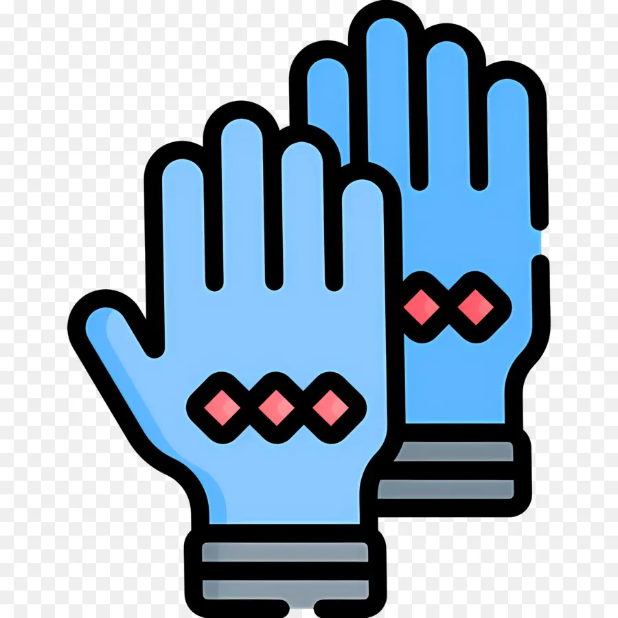 Guantes，Guantes Azules PNG