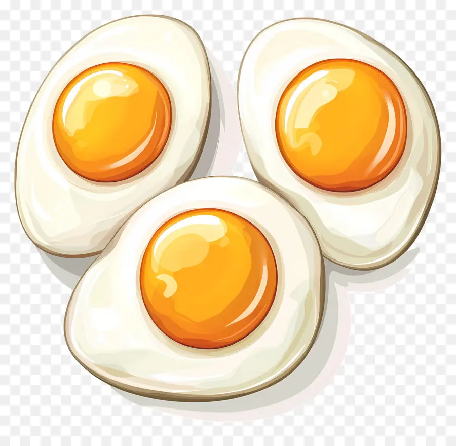 Huevos Fritos，Huevo Frito PNG