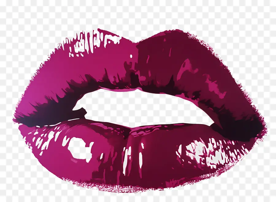 Mancha De Beso，Labios Rojos PNG