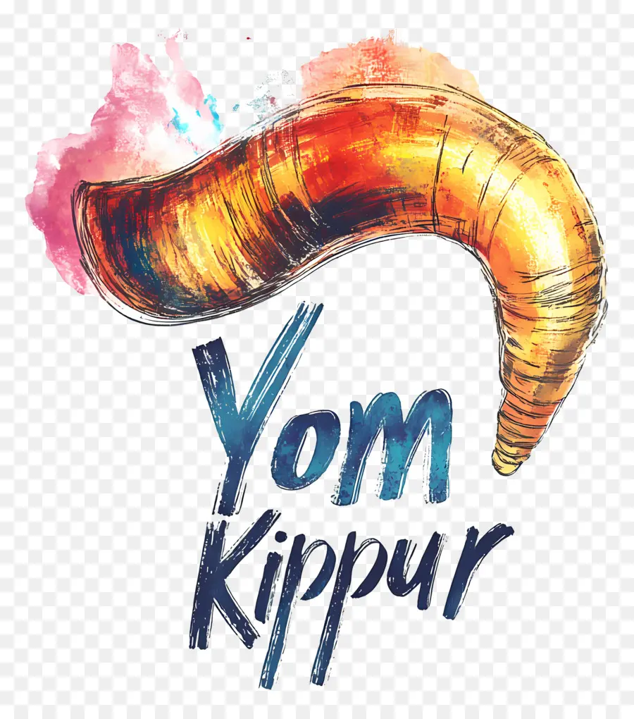 Yom Kipur，Shofar De Yom Kipur PNG