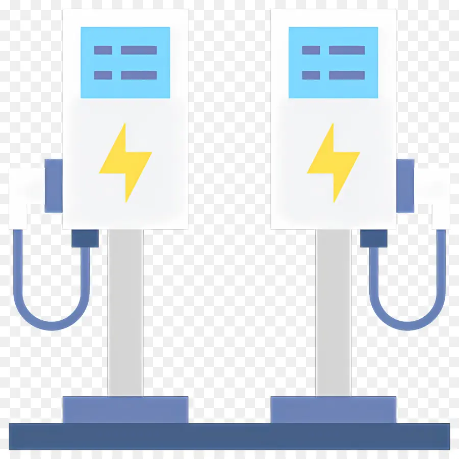 Estación De Carga，Estaciones De Carga Eléctrica PNG