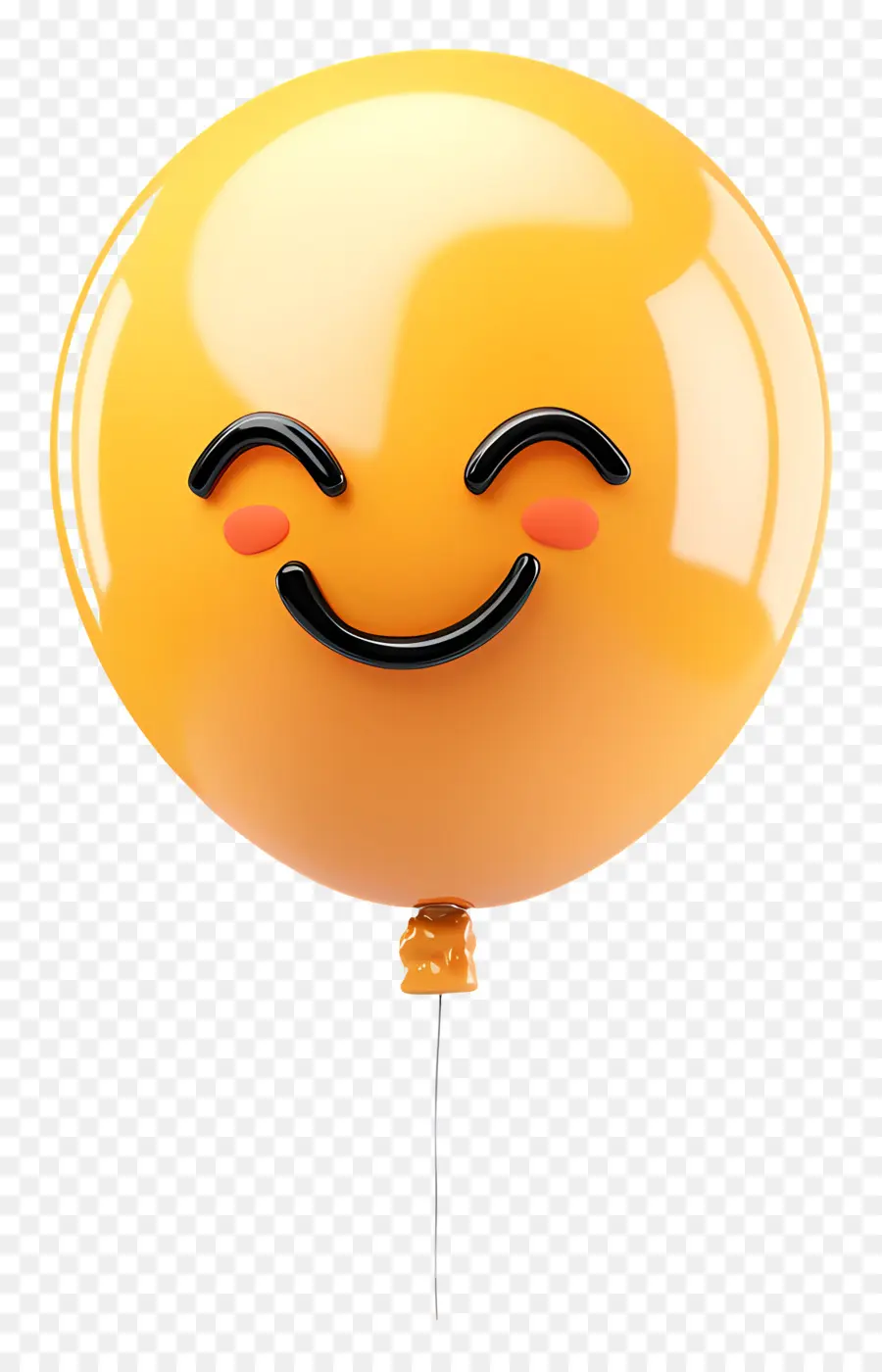 Cumpleaños Emoji，Globo Sonriente PNG