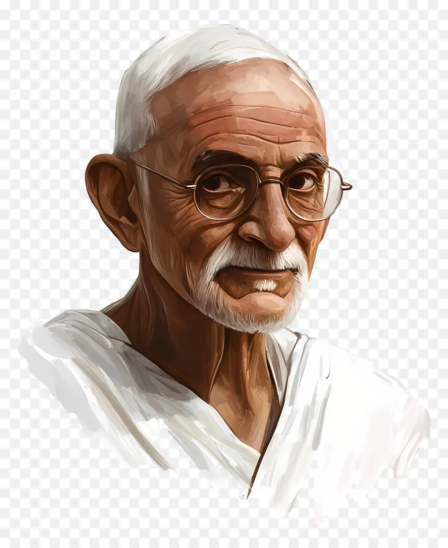 Gandhi，Anciano PNG