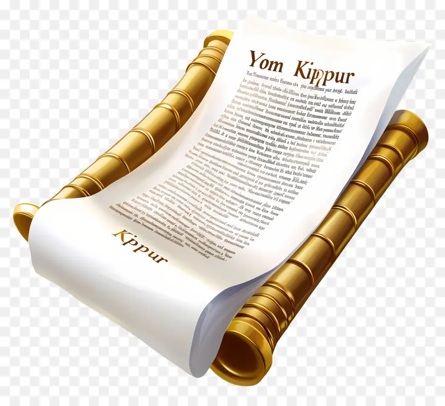 Yom Kipur，Rollo De Yom Kipur PNG