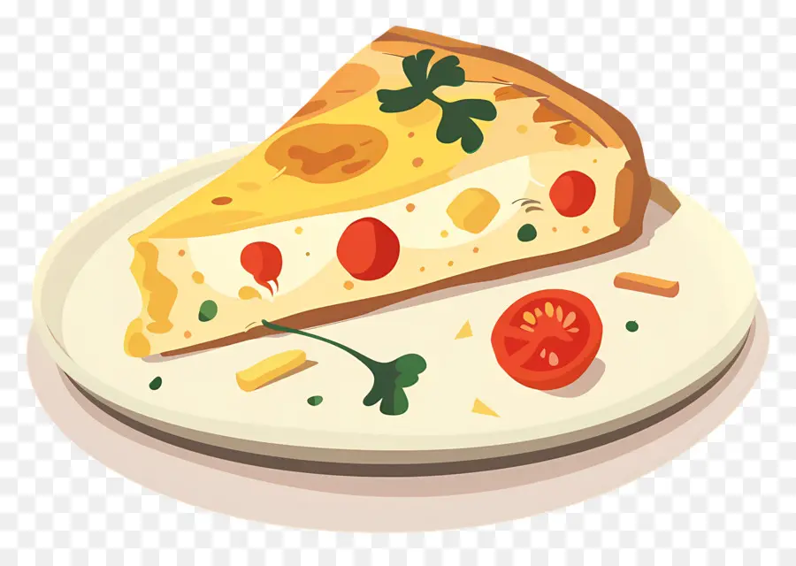 Tortilla Española，Pizza PNG