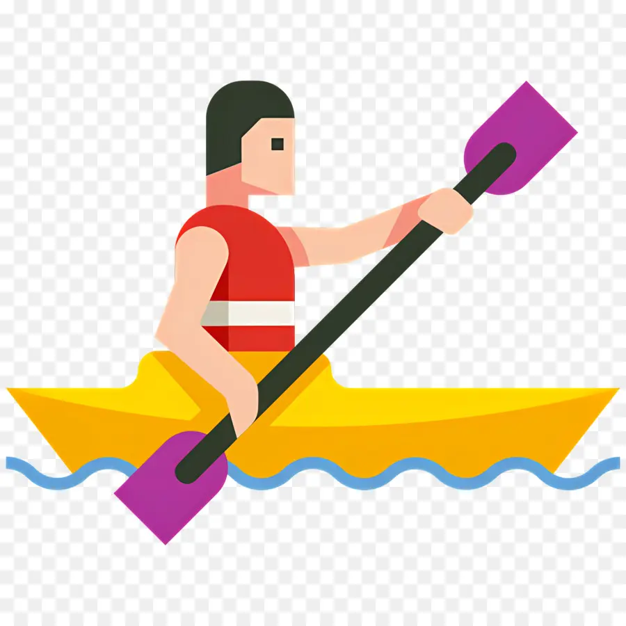 Rafting，Kayak Amarillo PNG